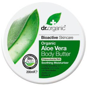 Dr. Organic Body Butter Aloe Vera - 200 ml. produktbillede