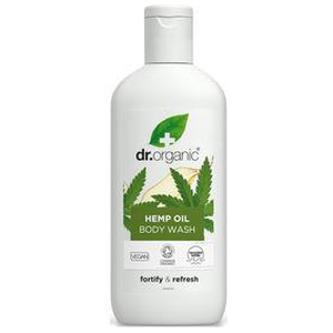 Dr. Organic Body wash Hemp oil - 250 ml. produktbillede