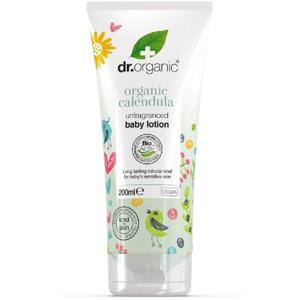 Dr Organic Calendula Baby Lotion 200 ml produkt bild