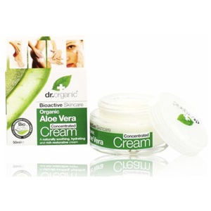 Dr. Organic Aloe Vera Concentrated Cream 50 ml produktbillede