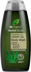 Dr Organic Hemp Oil Body Wash 250 ml produkt bild