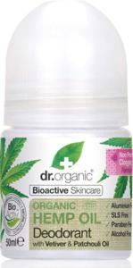 Dr Organic Hampaolja Deo Roll-on, 50 ml produkt bild