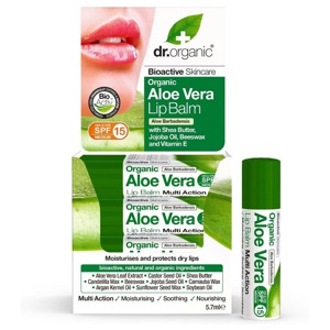 Dr Organic Aloe Vera Lip Balm, 5,7 ml produkt bild