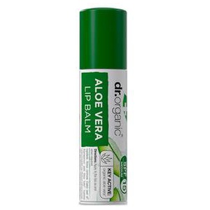 Dr. Organic Lipbalm Aloe Vera - 5,7 ml. produktbillede