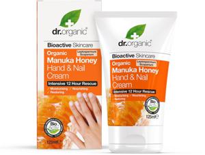 Dr Organic Manuka Honung Hand- & Nagelkräm, 125 ml produkt bild