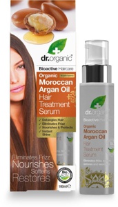 Dr. Organic Moroccan Argan Oil Hair Treatment Serum 100 ml produktbilde