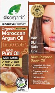 Dr Organic Moroccan Argan Oil Liquid Gold Kroppsolja, 50 ml produkt bild