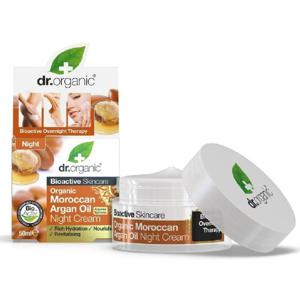 Dr Organic Arganolja Nattkräm, 50 ml produkt bild