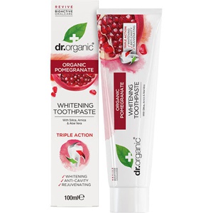 Dr Organic Pomegranate Tannkrem 100 Ml produktbilde