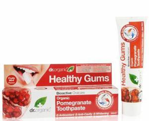 Dr Organic Pomegranate Tandkräm, 100 ml produkt bild