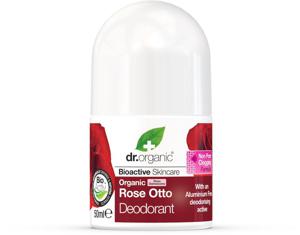 Dr Organic Rose Otto Deodorant, 50 ml produkt bild