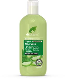 Dr Organic Schampo Aloe Vera 265 ml produkt bild