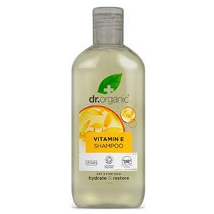 Dr Organic Shampoo Vitamin E 265 ml produktbillede