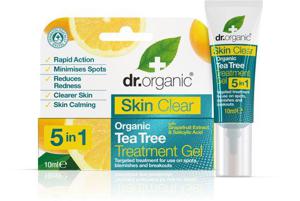 Dr Organic Skin Clear 5 in 1 Treatment Gel 10 ml produkt bild