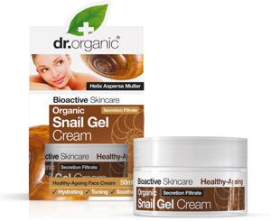 Dr Organic Snail Gel Cream, 50 ml produkt bild