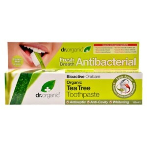 Dr. Organic Tandpasta Tea Tree 100 ml produktbillede