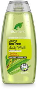 Dr Organic Tea Tree Body Wash 250 ml produkt bild
