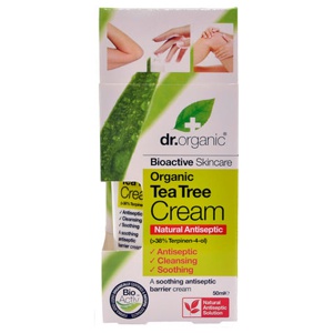 Dr Organic Tea Tree Cream 50 Ml produktbilde