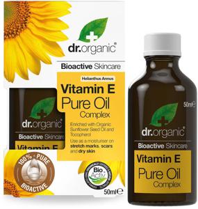 Dr Organic Vitamin E Pure Oil, 50 ml produkt bild