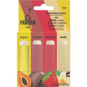 Dr. PawPaw Original & Sweet Lip Balms 4-pack 4 x 4 g produkt bild