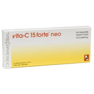 Dr. Reckeweg vita-C 15 Forte Neo - 12 ampuller produktbillede