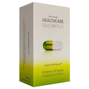 Dr. Rilling Healthcare Silicium Plus Kapseln, 80 St Kapseln Produktbild