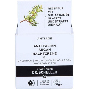 DR.SCHELLER Anti-Falten Argan Nachtpflege Produktbild