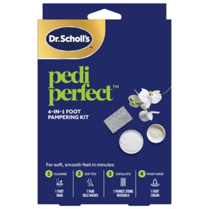 Dr. Scholl's Pedi Perfect 4-i-1 fotpleiekit produktbilde