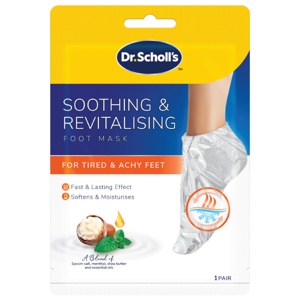 Dr Scholls Soothing & Revitalizing fotmaske 1 par produktbilde