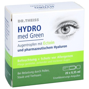 DR.THEISS Hydro med Green Augentro.Einzeldos.Amp. Produktbild
