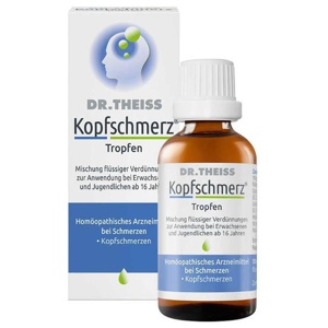 Dr. Theiss Kopfschmerz Tropfen, 50 ml Tropfen Produktbild