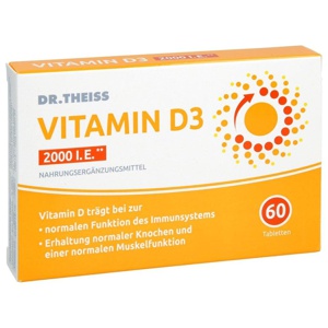 DR.THEISS Vitamin D3 Tabletten 2000 I.E. Produktbild