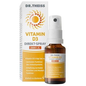 Dr. Theiss Vitamin D3 Direkt-Spray 2000 I.E., 20 ml Spray Produktbild
