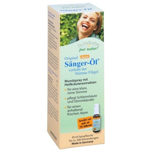 Dr. Weihofen pur natur Sänger-Öl 30 ml Sprühflasche Produktbild