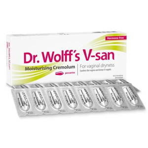 Dr Wolff's V-san Moisturising Cremolum (Pessaries) product image
