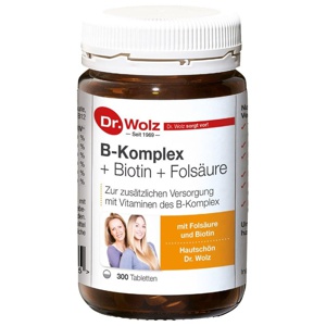 B-KOMPLEX+Biotin+Folsäure Tabletten Produktbild