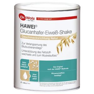 Hawei Glucanhafer-Eiweiß-Shake natur Pulver, 422 g Pulver Produktbild