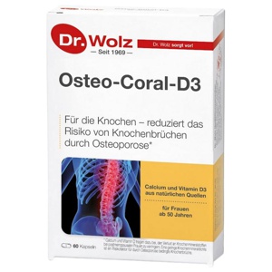 OSTEO CORAL D3 Dr.Wolz Kapseln Produktbild