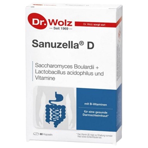 SANUZELLA D Zellulose Kapseln Produktbild