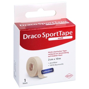 DRACO TAPEVERBAND 2 cmx10 m weiß Produktbild