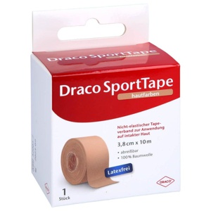 Draco SportTape hautfarben 3,8 cm x 10 m 1 St Verband Produktbild