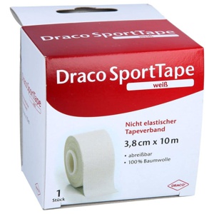 DRACO TAPEVERBAND 3,8 cmx10 m weiß Produktbild