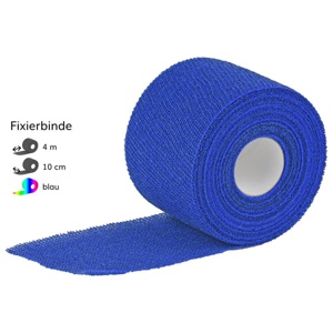 DRACOELFI haft color elast.Fixierb.10 cmx4 m blau Produktbild