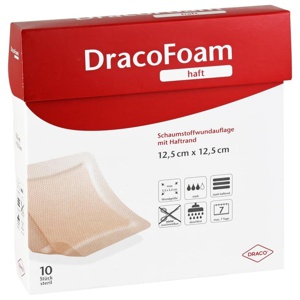 DRACOFOAM Haft Schaumstoff Wundaufl.12,5x12,5 cm Produktbild
