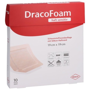DRACOFOAM Haft sensitiv Schaumst.Wund.19x19 cm Produktbild