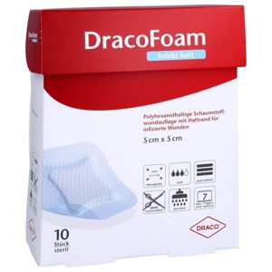 DRACOFOAM Infekt haft Schaumst.Wundauf.5x5 cm Produktbild