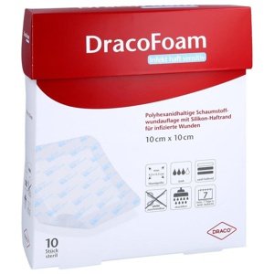 DracoFoam Infekt haft sensitive 10 St Verband Produktbild