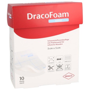 DRACOFOAM Infekt Schaumst.Wundauf.5x5 cm Produktbild