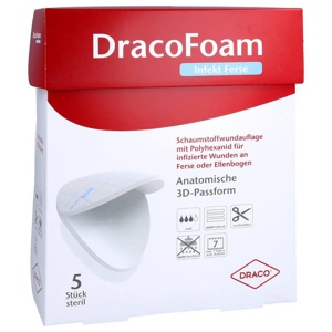 DRACOFOAM Infekt Schaumst.Wundauf.Ferse Produktbild