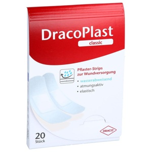 DracoPlast classic weiß Pflaster-Strips 20 St Pflaster Produktbild